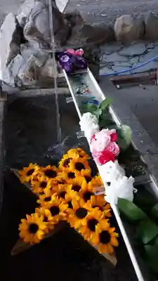 星置神社の手水舎