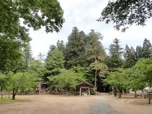 荒城神社の自然