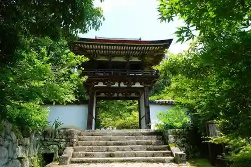 長岳寺の山門