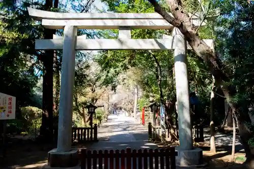 岩槻久伊豆神社の鳥居