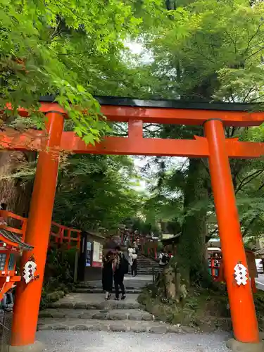 貴船神社の鳥居