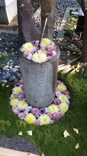 行田八幡神社の手水