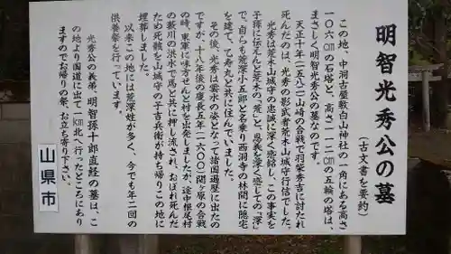 白山神社の歴史