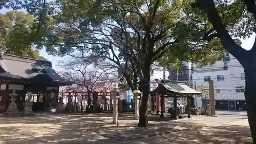 粟津天満神社の景色