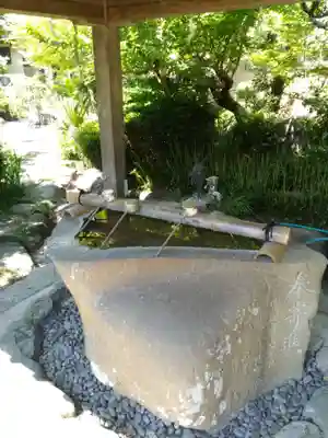 石薬師寺の手水舎