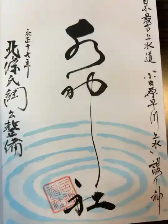 直書き500円です
居神神社にて