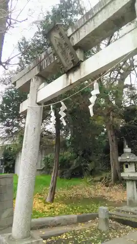 八幡神社の鳥居