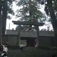 伊勢神宮内宮(皇大神宮)の鳥居