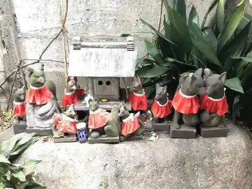 波除神社（波除稲荷神社）の狛犬