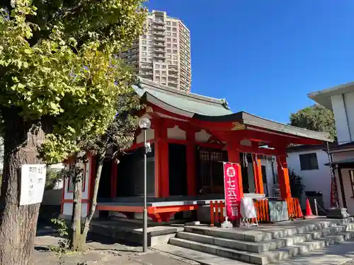 麻布氷川神社の本殿