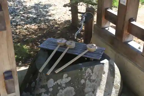庄野菅原神社の手水舎