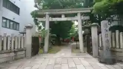 泥江縣神社の鳥居