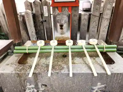 松尾稲荷神社の手水舎