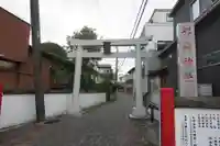 当代島稲荷神社の鳥居