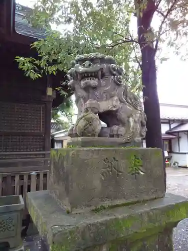 阿邪訶根神社の狛犬