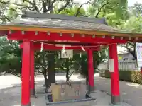 元郷氷川神社の手水舎
