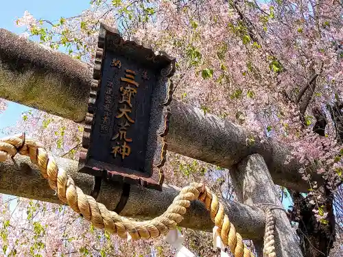 三宝大荒神社の鳥居