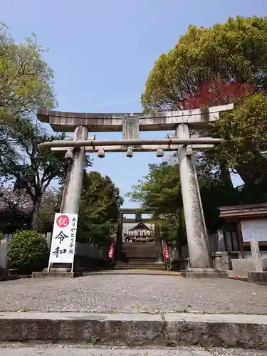 風治八幡宮の鳥居