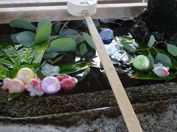 神炊館神社 ⁂奥州須賀川総鎮守⁂の手水舎