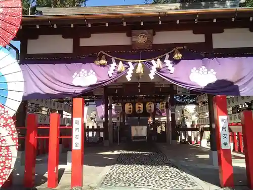 別小江神社の本殿・本堂