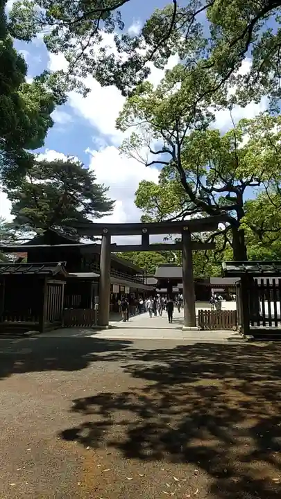 明治神宮の鳥居