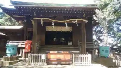 諏方神社の本殿・本堂