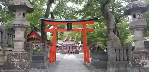 深志神社の鳥居