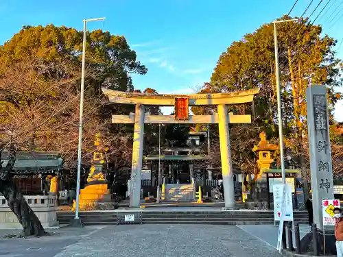 針綱神社の鳥居