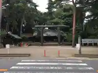 埼玉縣護國神社の鳥居