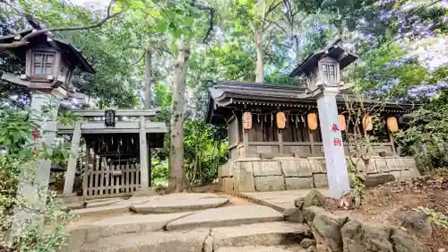 検見川神社の末社・摂社