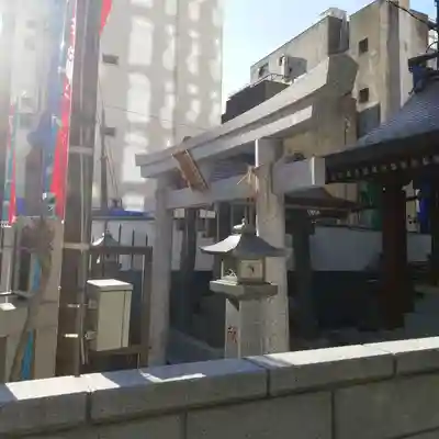 富沢稲荷神社の鳥居