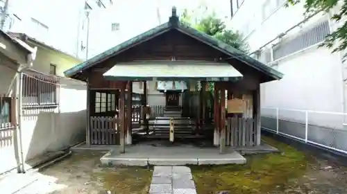 坐摩神社の本殿