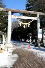 帯廣神社の鳥居