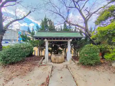 七所社(神尾町)の手水舎