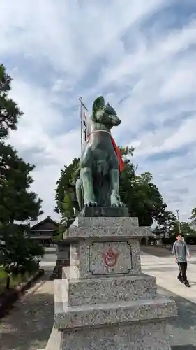 豊川閣　妙厳寺の狛犬