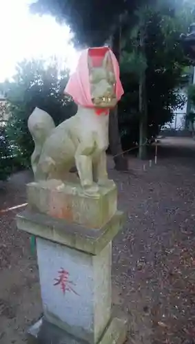 稲荷神社の狛犬