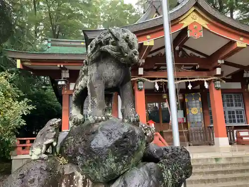 寒田神社の狛犬