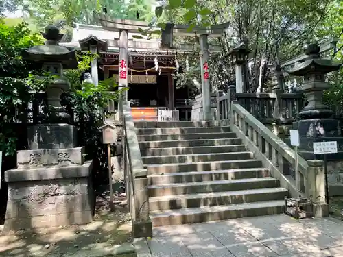 諏方神社の鳥居