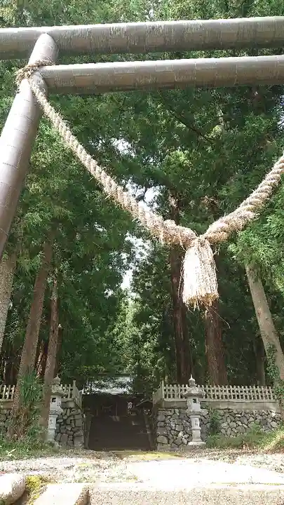 健武山神社の鳥居