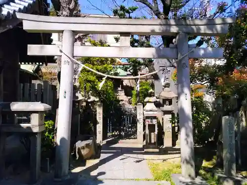 神明社（南押切神明社）の鳥居