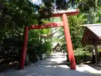 比布神社の鳥居