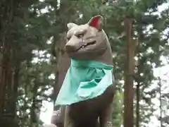 三峯神社の狛犬