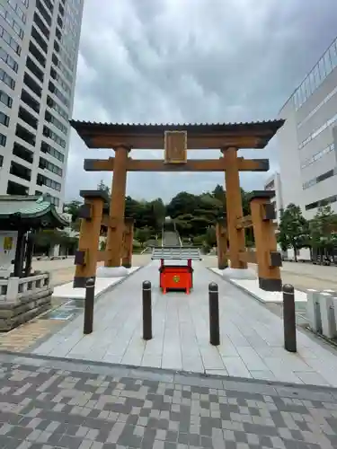 宇都宮二荒山神社の鳥居