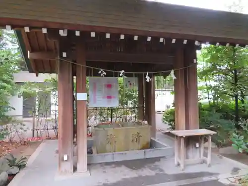 阿佐ヶ谷神明宮の手水舎