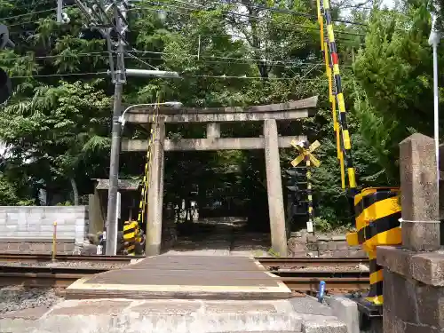關蝉丸神社下社の鳥居