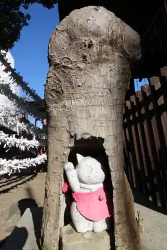 白山神社の狛犬