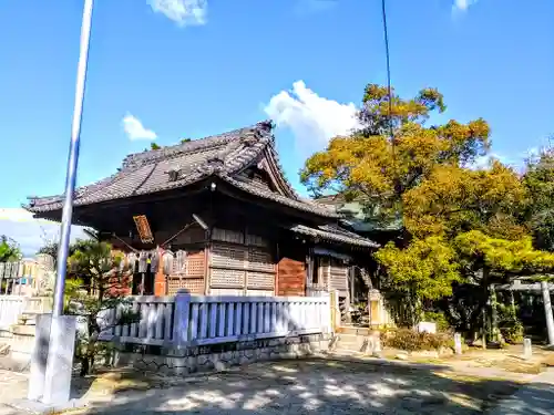 津島社の本殿・本堂