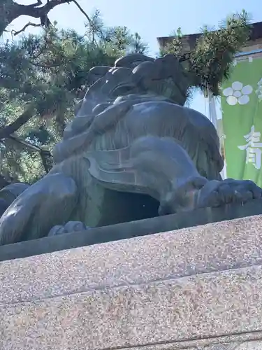 北野天満宮の狛犬