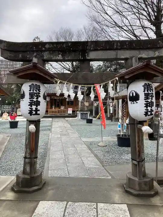 川越熊野神社の鳥居