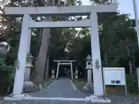阿射加神社の鳥居